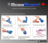 BossGuard Nitrile Examination Gloves